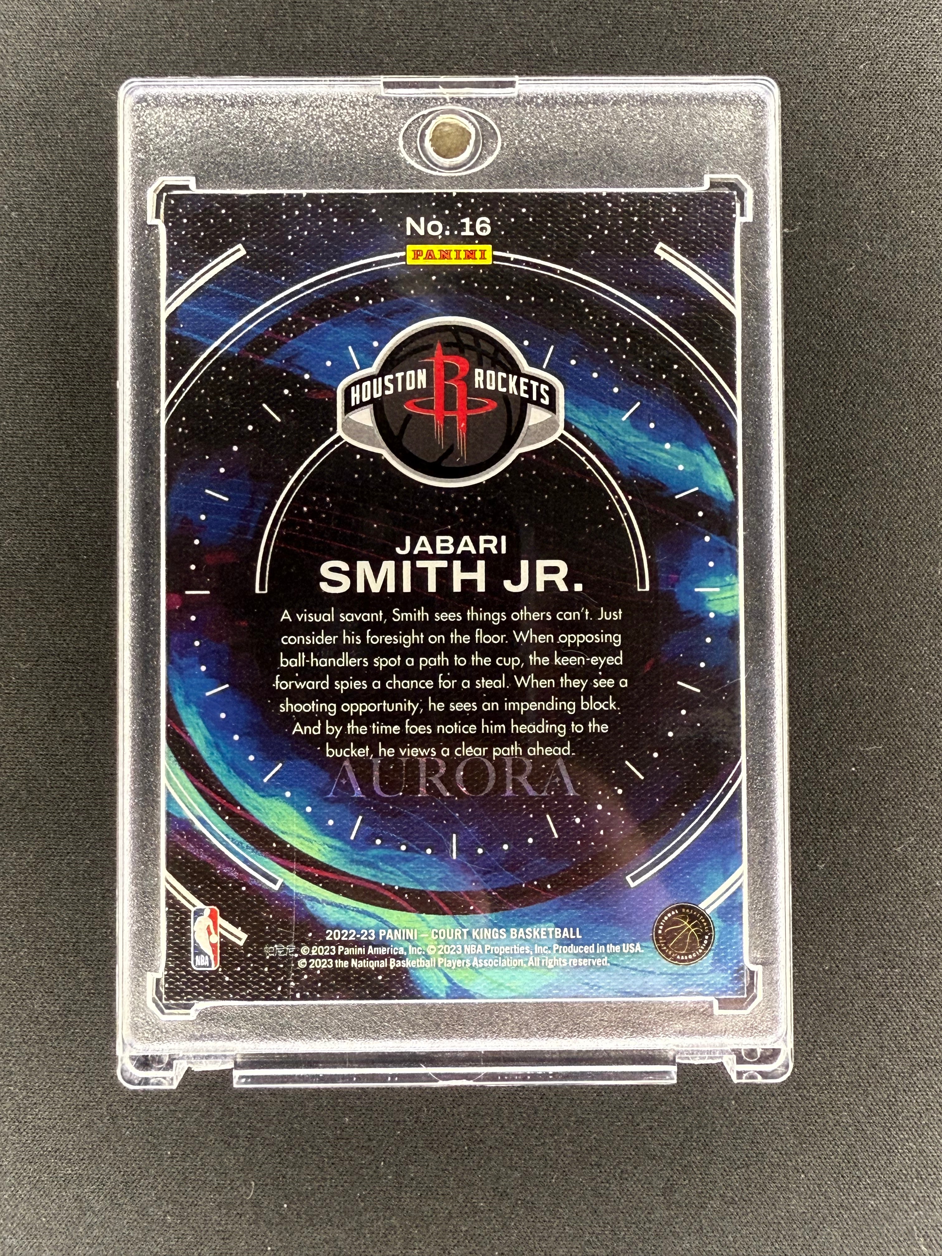 2022/23 Court Kings Jabari Smith Jr Aurora Case Hit SSP