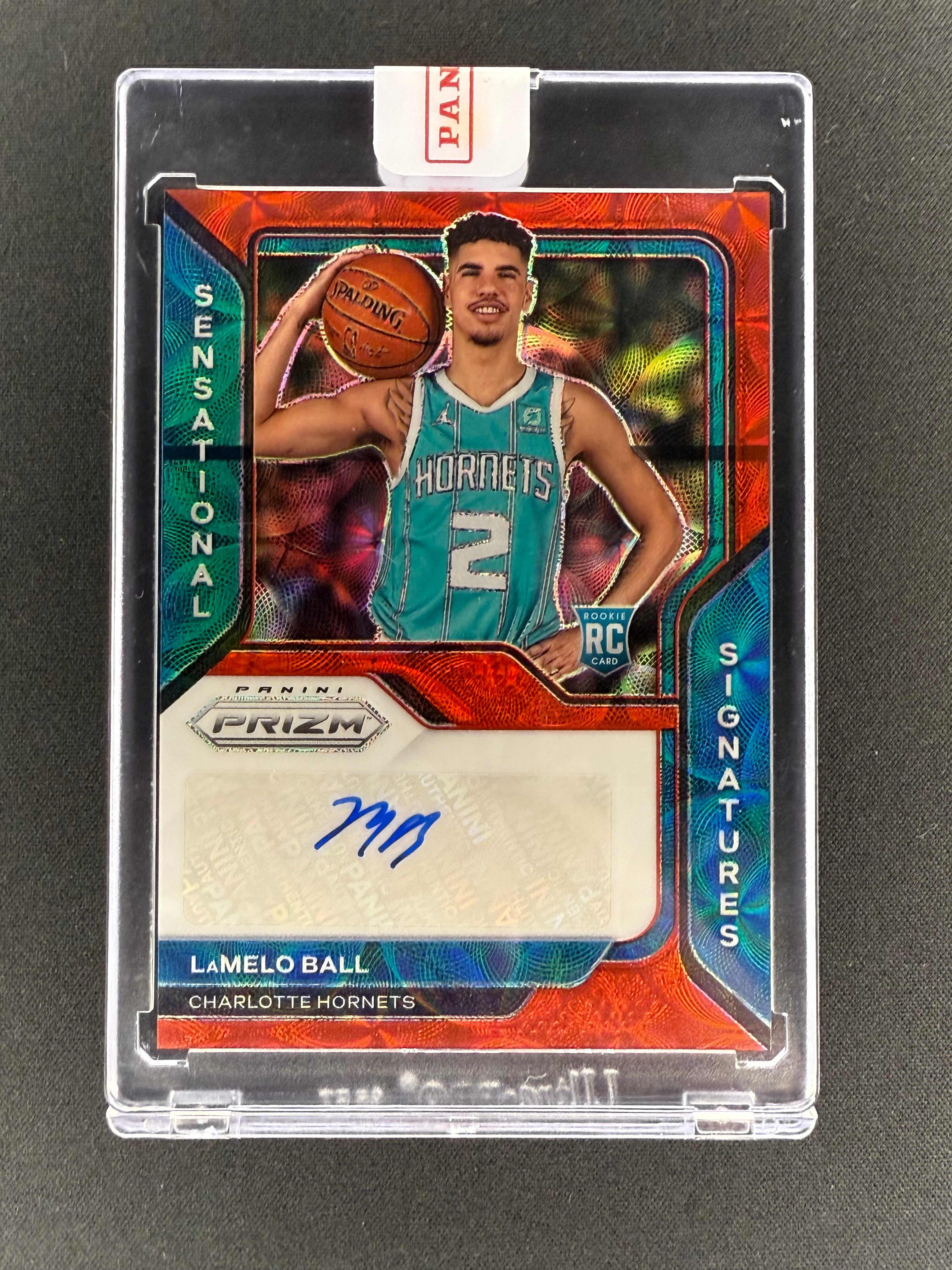 Lamelo Ball RC Auto 2020/21 Prizm Choice Sensational Signatures