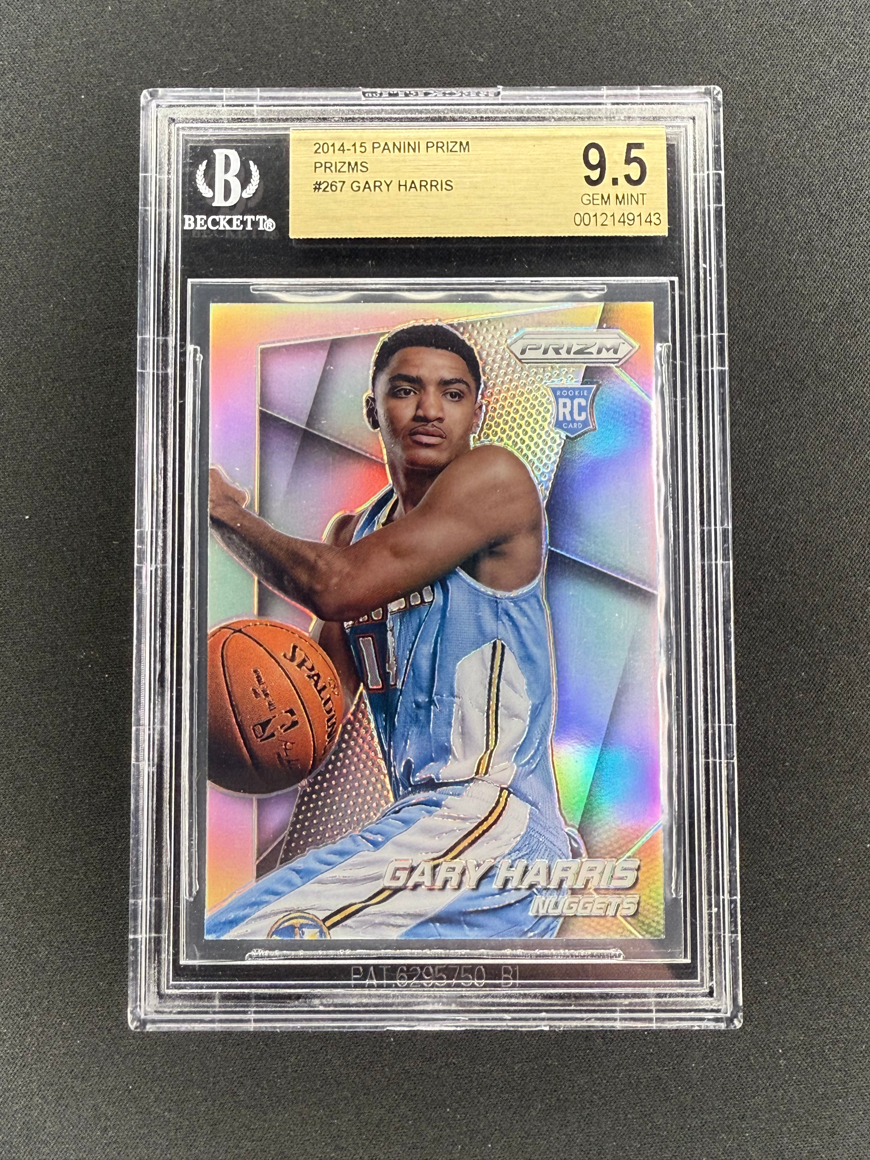 Gary Harris RC 2014-15 Panini Prizm Silver BGS 9.5