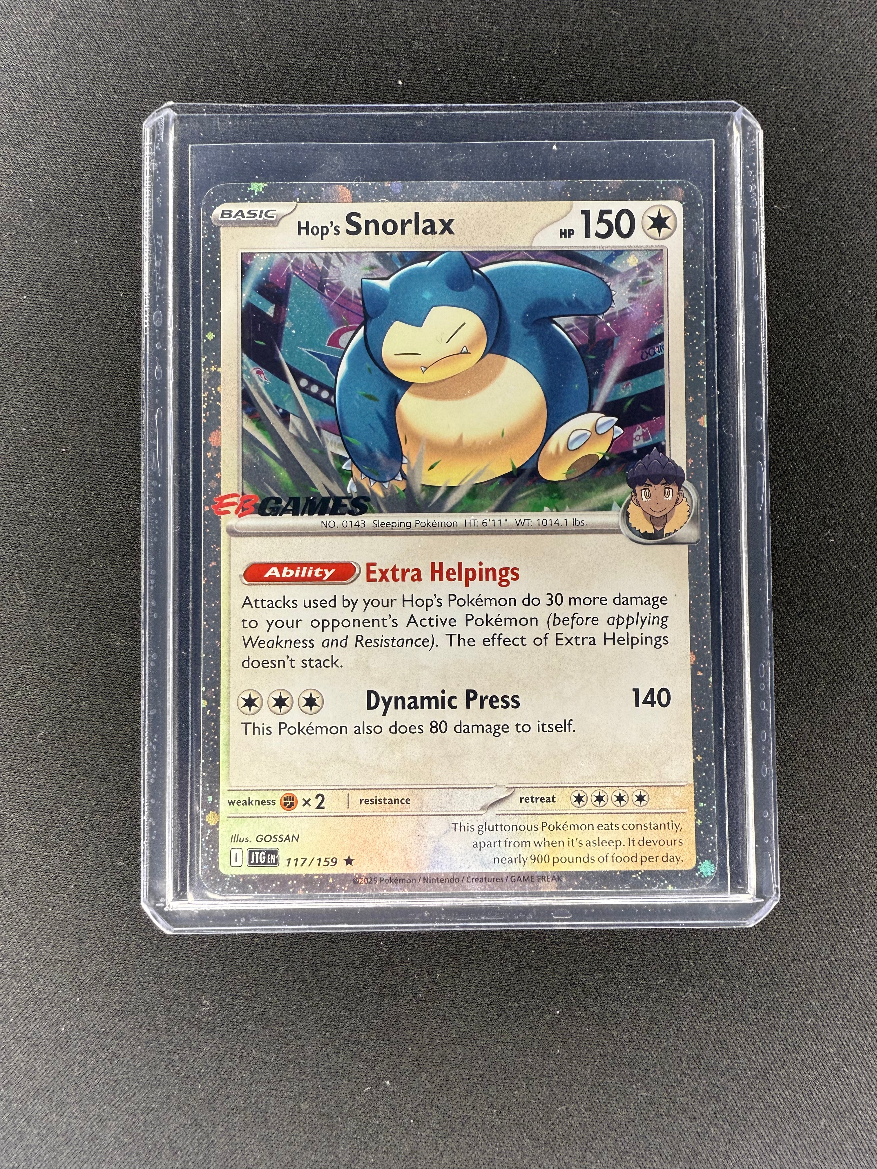 Hop’s Snorlax EBGames Promo 171/128